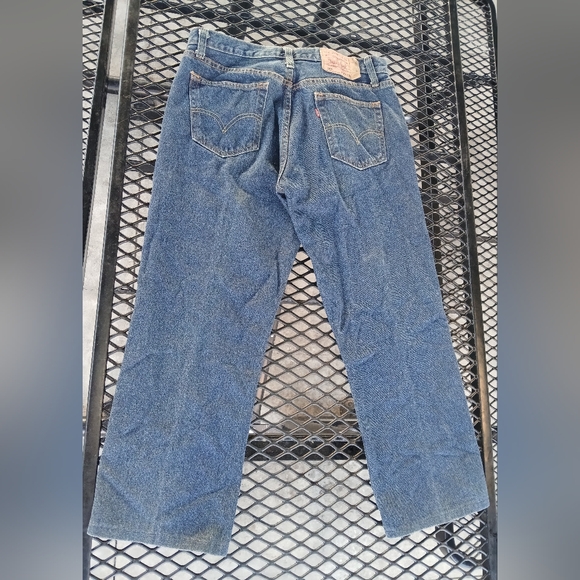 Mens Levis 501 Jeans Size 36x27 - Picture 4 of 5
